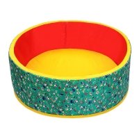 Сухой бассейн "Весёлая поляна", цвет зелёный