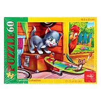 Пазл Котенок и мышонок 60 элементов