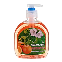 Жидкое мыло с дозатором "Цветы апельсина ", 300 г