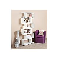 Стеллаж «Слим», цвет белый глянец