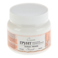 Грунт художественный акриловый белый 780 г ЗХК «Сонет» (500 мл) 2124915