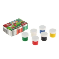 Гуашь 6 цветов по 25 мл Koh-I-Noor FG-KIN-206, в картонной коробке