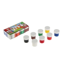 Гуашь 8 цветов по 25 мл Koh-I-Noor FG-KIN-208, в картонной коробке