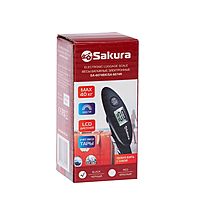 Весы багажные Sakura SA-6074BK, электронные, до 40 кг, чёрные