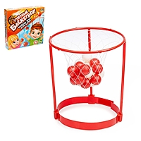 Спортивная игра «Баскетбол на голове»