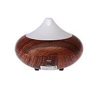 Аромадиффузор LuazON LHU-10, ультразвуковой, 210 мл, 2 режима, 8 цветов, тёмное дерево