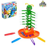 Настольная игра на ловкость «Кручу-верчу», работает от батареек