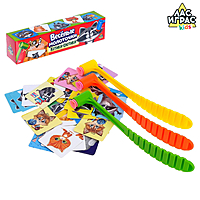 Настольная игра на реакцию и внимание «Весёлые молоточки», котики-енотики