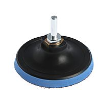 Насадка с липучкой для дрели и УШМ TUNDRA, М14, с адаптером, 100 мм