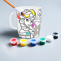 Кружка под роспись "Новый год!", Холодное сердце, 250 мл