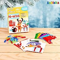 Новогодняя развивающая игра с прищепками «Цвета и цифры»