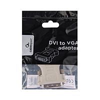 Адаптер Gembird, DVI-A 29(m)-VGA(f), белый