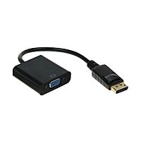 Кабель-Адаптер Cablexpert A-DPM-VGAF-02, DisplayPort(m)-VGA(f), длина 15 см, черный