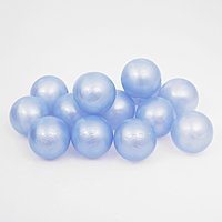Набор шаров для сухого бассейна 500 шт, цвет: голубой перламутр