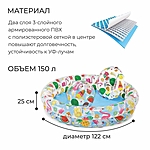 Бассейн надувной Фрукты 122х25см от 2 лет 59460 INTEX