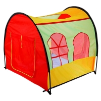 Игровая палатка "Дом-арка", разноцветная