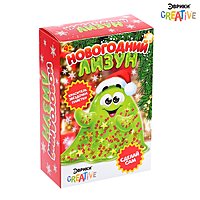 Опыты для детей «Новогодний лизун»