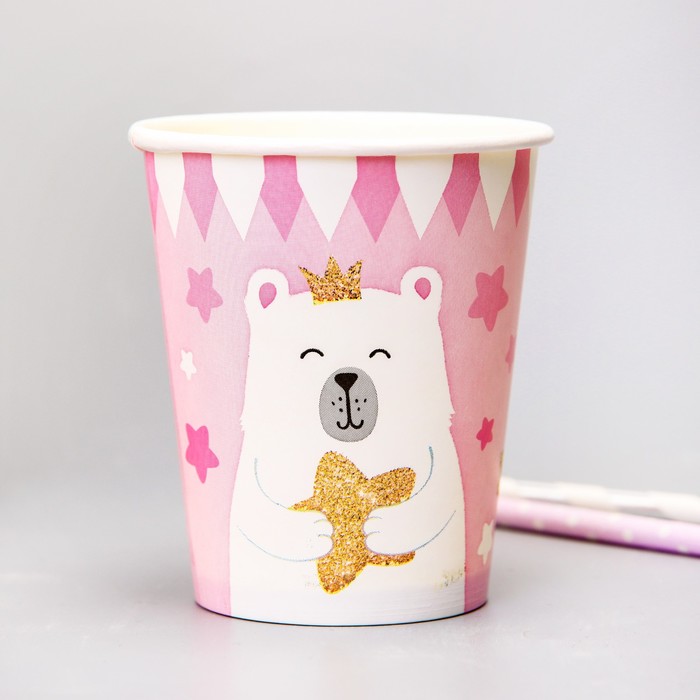 бумажные стаканчики для кексов розовые с 2 мя мишкой теди 50*45 мм,. стакан для маленькой девочки. набор стаканов с мишками. стаканчики мишки. стаканчики мишки.