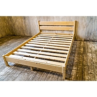 Двуспальная кровать «Кантри», 140 × 200 см, цвет сосна