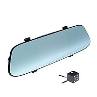 Видеорегистратор автомобильный две камеры, разрешение HD 1080P,  IPS 5.0,  угол обзора 170°   433106