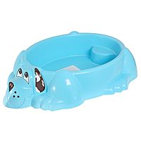Песочница-бассейн Собачка цвет голубой