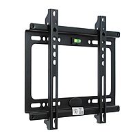 Кронштейн Kromax IDEAL-5, для ТВ, фиксированный, 15-47", 20 мм от стены, черный