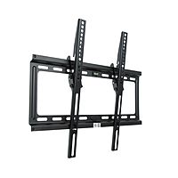 Кронштейн Kromax IDEAL-4, для ТВ, наклонный, 22-65", 23 мм от стены, черный