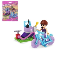 Конструктор Девчонки "Велосипедный сервис", 24 детали