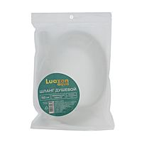 Душевой шланг LuazonAqua LA16PS, 150 см, гайки металл, запрессовочная втулка пластик