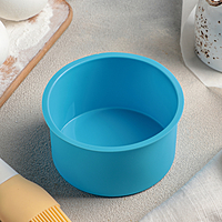 Форма для выпечки 11×11×5,4 см "Круг", цвет МИКС