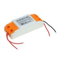 Блок питания Ecola для светодиодной ленты, 12 Вт, 220-12 В, IP20