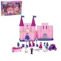 Замок для кукол "Кукольный замок" световые и звуковые эффекты, с аксессуарами