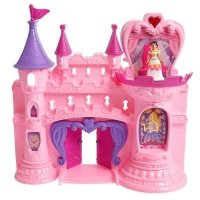 Замок для кукол "Мечта" с танцующими фигурками, световые и звуковые эффекты, с аксессуарами