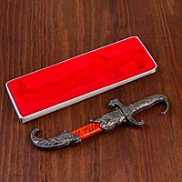 Сувенирный нож, 23 см, рукоять в форме дракона