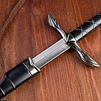 Сувенирный меч в оплетке, 59 см, рукоять фигурная