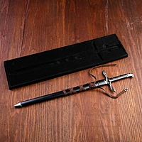 Сувенирный меч в оплетке, 59 см, рукоять фигурная
