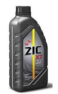 Масло моторное ZIC X7 5W-40 1 л синт.
