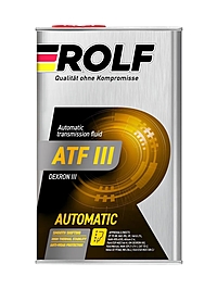 Масло трансмиссионное Rolf ATF III 1 л мин. металл
