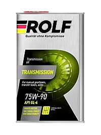 Масло трансмиссионное Rolf 75W-90 GL-4 1 л п/синт.