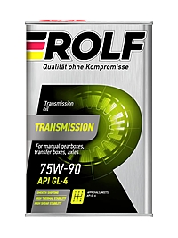 Масло трансмиссионное Rolf 75W-90 GL-4 4 л п/синт.