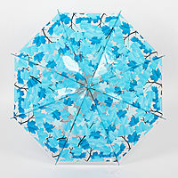 Зонт детский «Листочки», полуавтоматический, r=45,5см, цвет МИКС