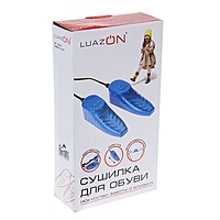 Сушилка для обуви LuazON LSO-05, 19 см, индикатор, 12 Вт, МИКС