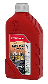 Масло моторное Totachi Niro LV Synthetic 5W-40 1 л синт.