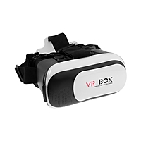3D Очки мини виртуальной реальности LuazON VR 2, телефоны до 6 дюймов, черно-белые