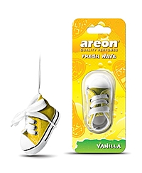 Ароматизатор Areon Fresh Wave Vanilla ваниль кед желтый