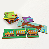 Пазл тройной  "Собери картинку" (головоломка)