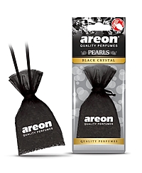 Ароматизатор Areon Pearls Black Crystal черный кристалл