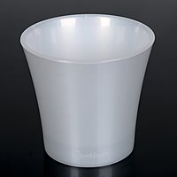 Кашпо 1,2 л "Арте", цвет жемчуг-белый