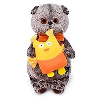 Мягкая игрушка «Басик с совой», 30 см
