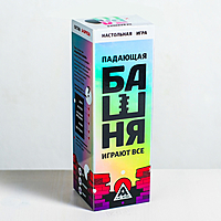 Настольная игра «Падающая башня. Играют все», 54 бруска
